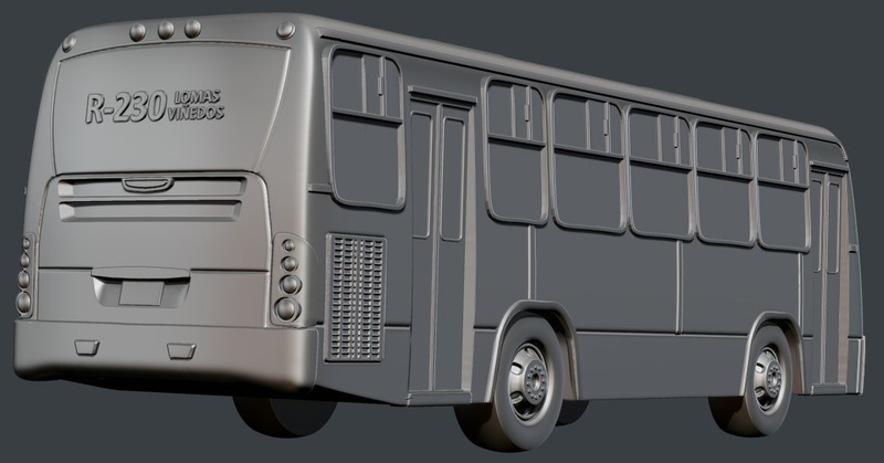 Bus - Pinshape