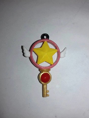 Sakura Card Captor key Medal 3D Print 182285