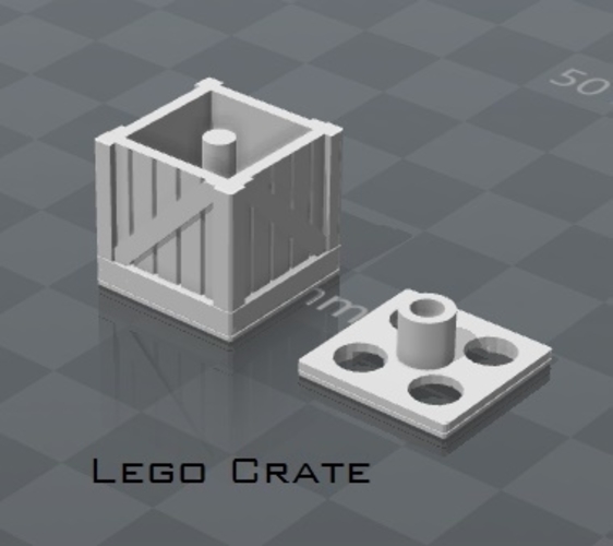 Lego Crate 3D Print 182341