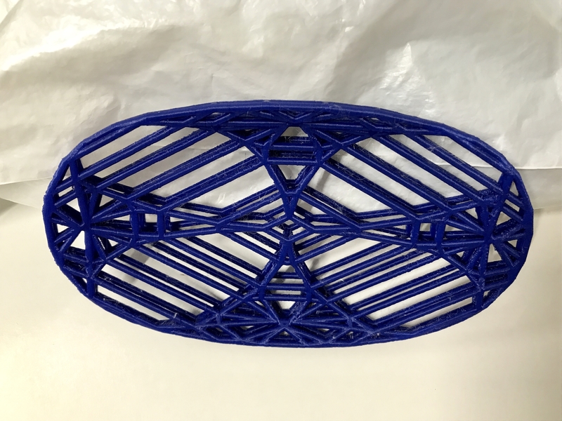 Hyperbolic soap dish
