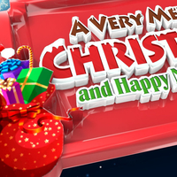 A Very Merry Christmas & Happy New Year! Sign - Thumbnail 3