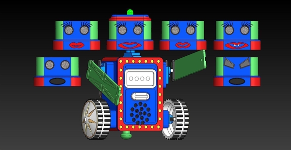 BilleeBot Heads