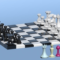 LOW POLY 3D CHESS - Thumbnail 1