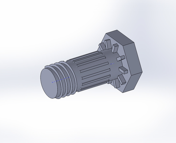 Metal Detector loop -  real size ( 350 mm)  and full details 3D Print 182445