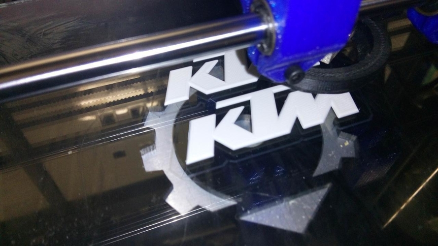 KTM_Logo 3D Print 182640