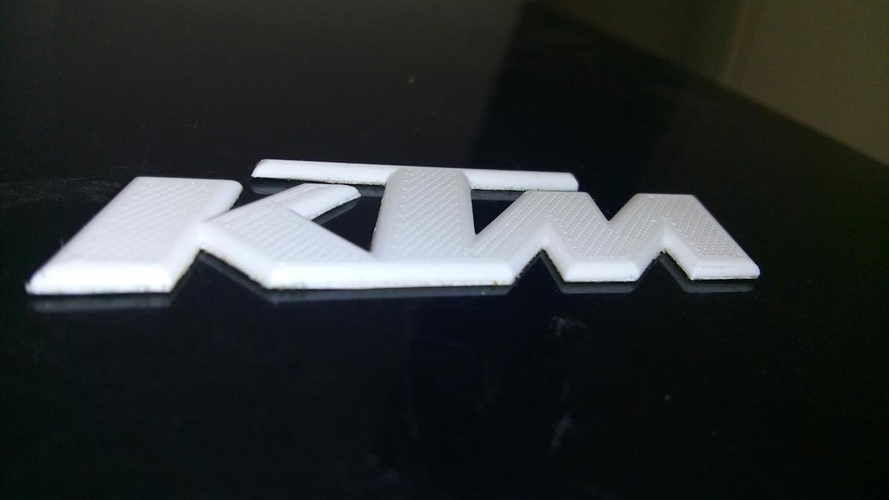 KTM_Logo 3D Print 182641