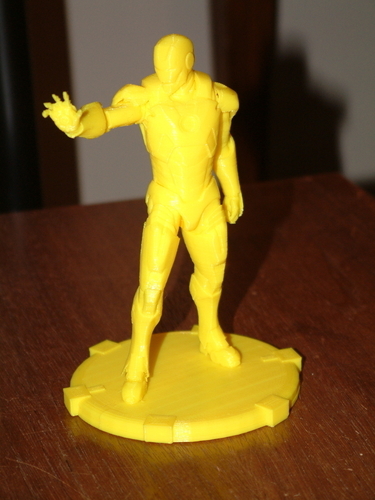Iron Man Shooting 3D Print 182672