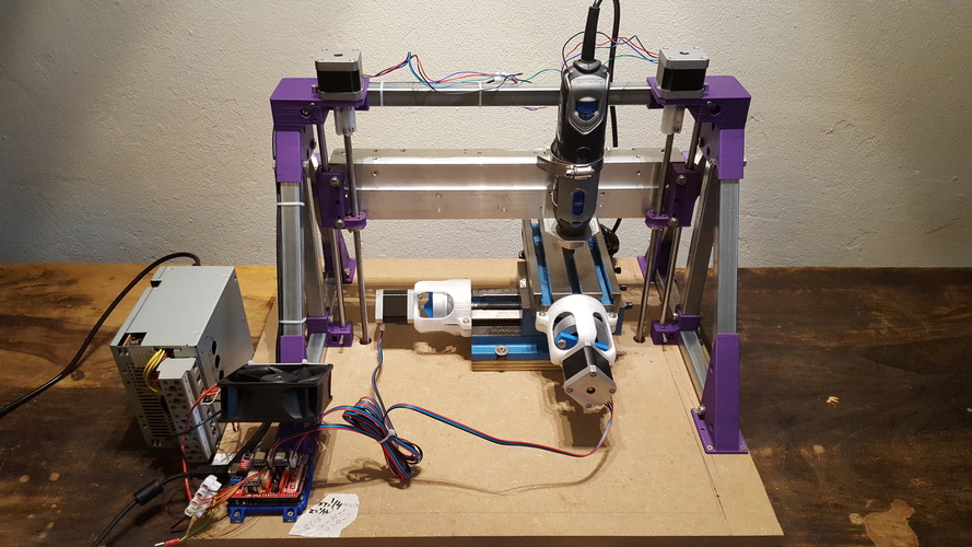 Z axis for CNC mini mill 3D Print 182679