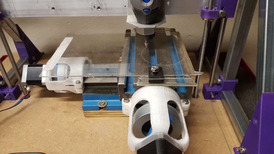 Printed Z axis for CNC mini mill by jobsmolders | Pinshape