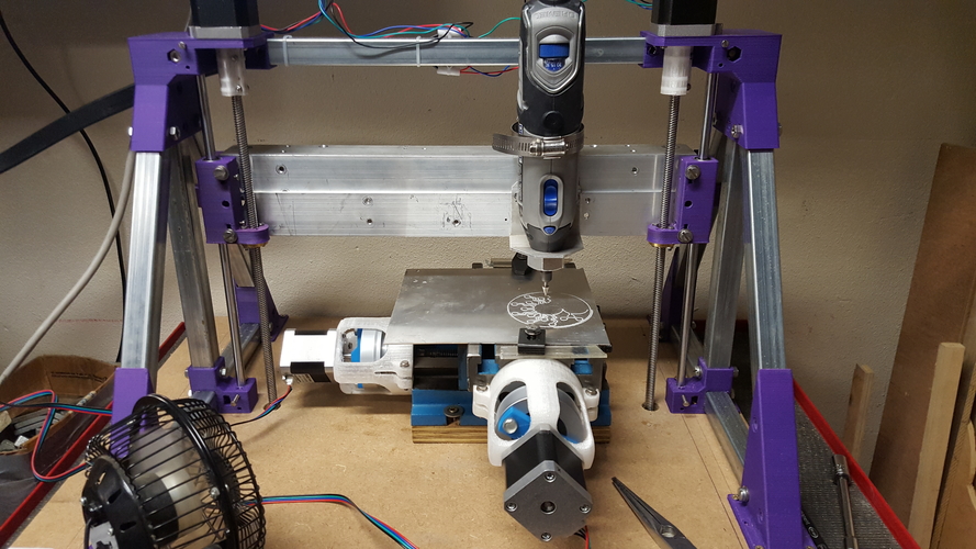 Z axis for CNC mini mill 3D Print 182685