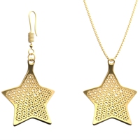 Small Earring and Necklace star Type 1 3D Printing 18269