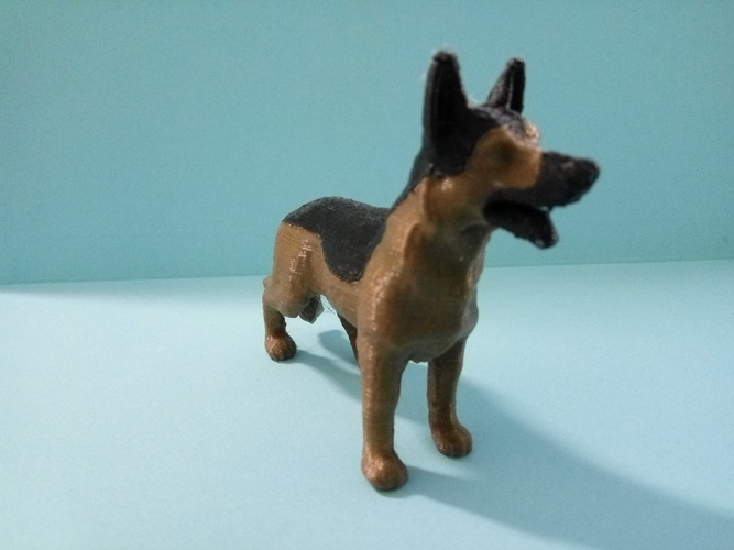 German Shepherd 3D Print 182699