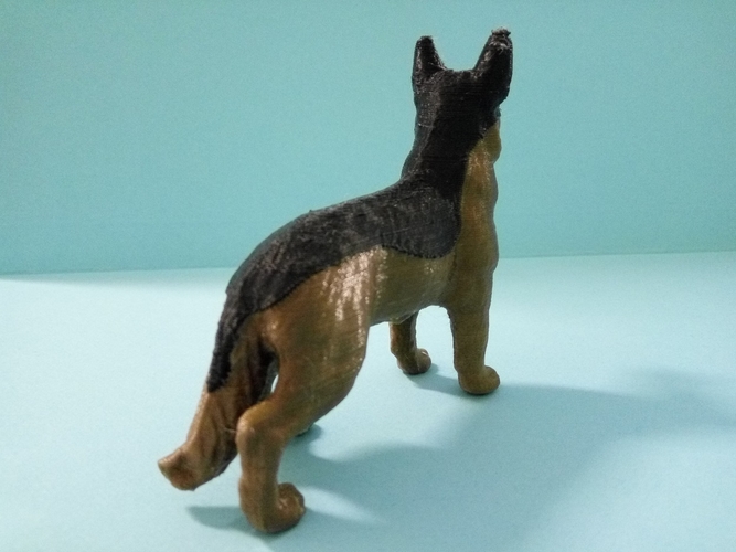 German Shepherd 3D Print 182700
