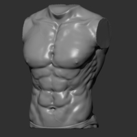 Small Man torso 3D Printing 182703