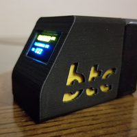 Small Bitcoin Ticker 3D Printing 182781