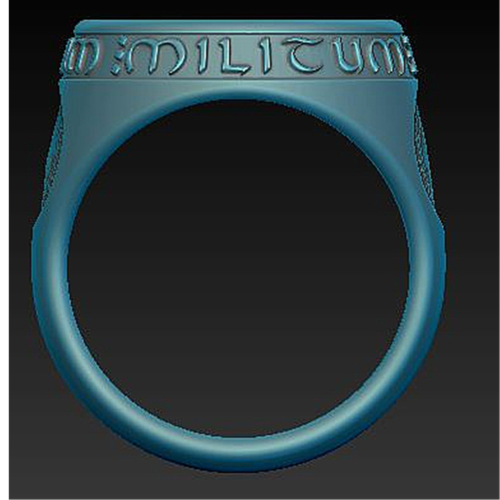 Templar seal ring  3D Print 182804