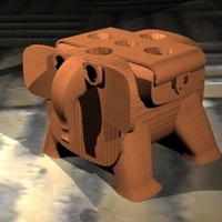 elephant penholder - Thumbnail 1