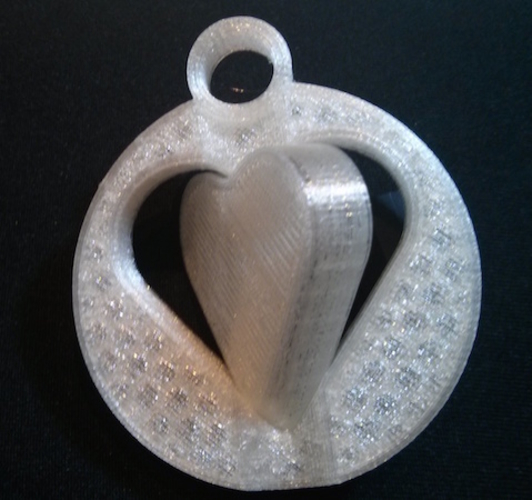 Valentine's Day keychain 3D Print 182850
