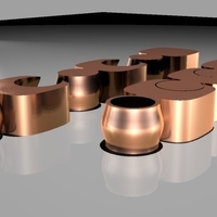 Modular "snake" keychain - Thumbnail 4