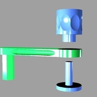 add the outer ring and the crank to turn "Peristaltic Pump" - Thumbnail 3