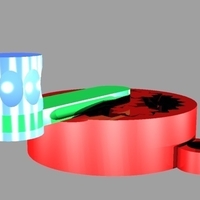 add the outer ring and the crank to turn "Peristaltic Pump" - Thumbnail 5