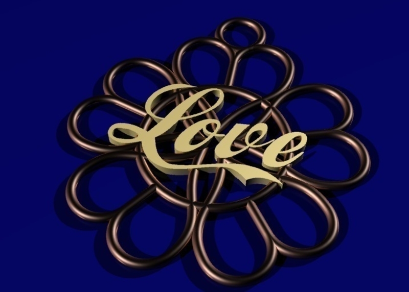 pendant in classic style