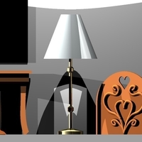 floor lamp for doll's house - Thumbnail 2