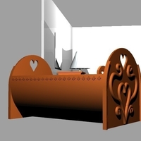 crib for dolls - Thumbnail 3