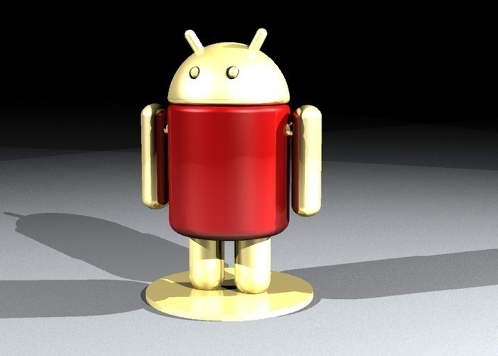 Android articulated 3D Print 182936