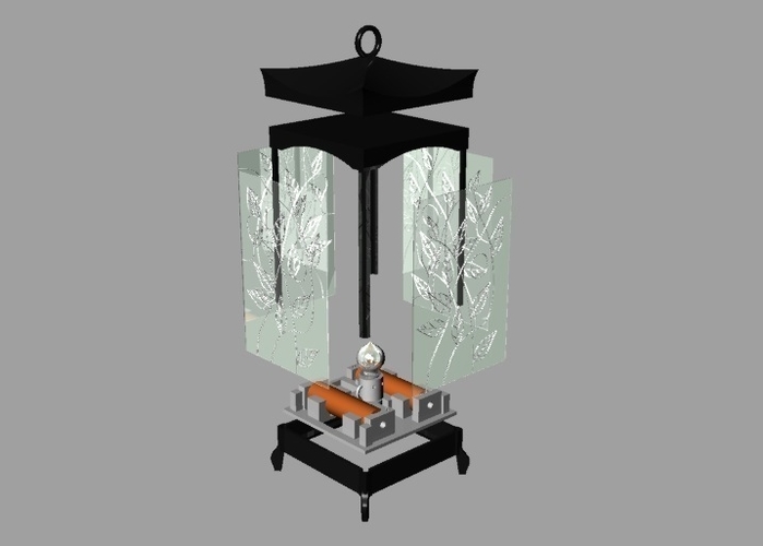 elegant lantern 3D Print 182947