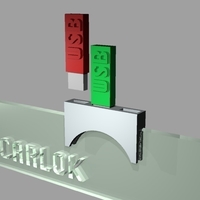 usb pen holder for printer - Thumbnail 1
