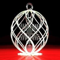 Small snowflake in Christmas decoration 3D Printing 182960