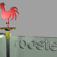 a cockerel for our 3d printer - un galletto per la nostra stampa - Thumbnail 3