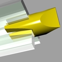 gancio per stampante 3D - hook for 3D printer - Thumbnail 3