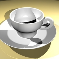 Small I would drink a good cup of coffee 3D Printing 183012