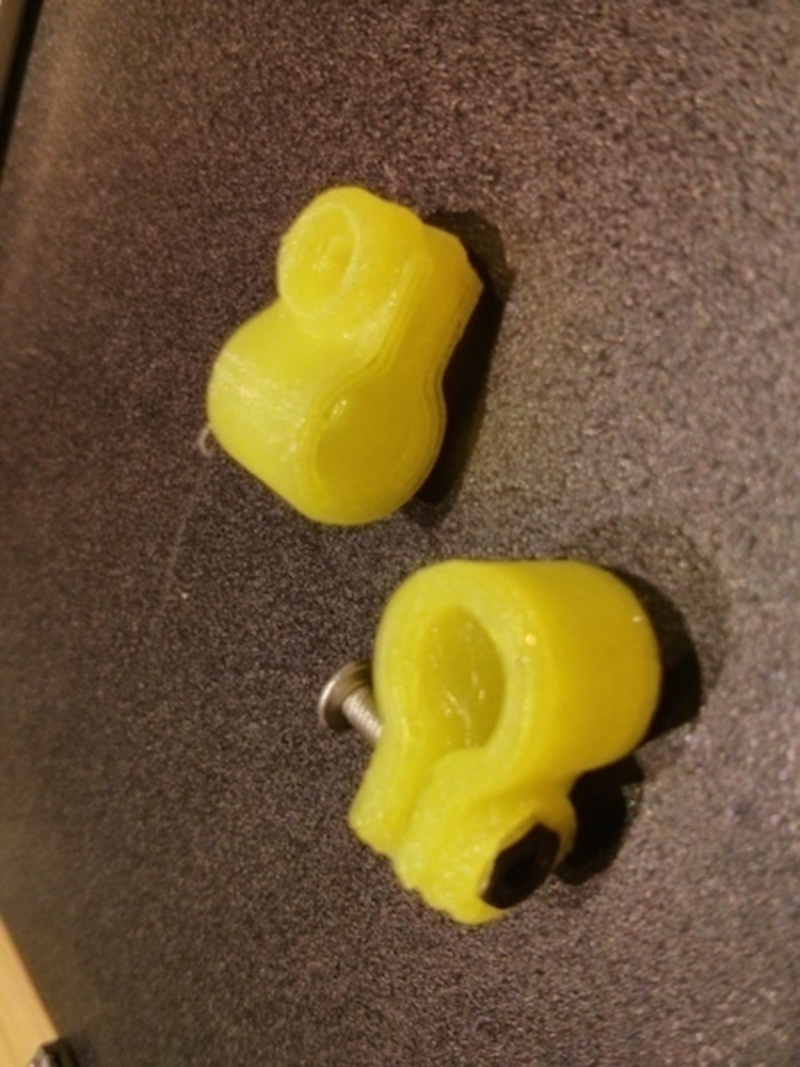 3d printer - feed rod block (m3 screw)