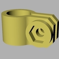 3d printer - feed rod block (m3 screw) - Thumbnail 2