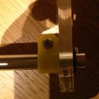 3d printer - feed rod block (m3 screw) - Thumbnail 3