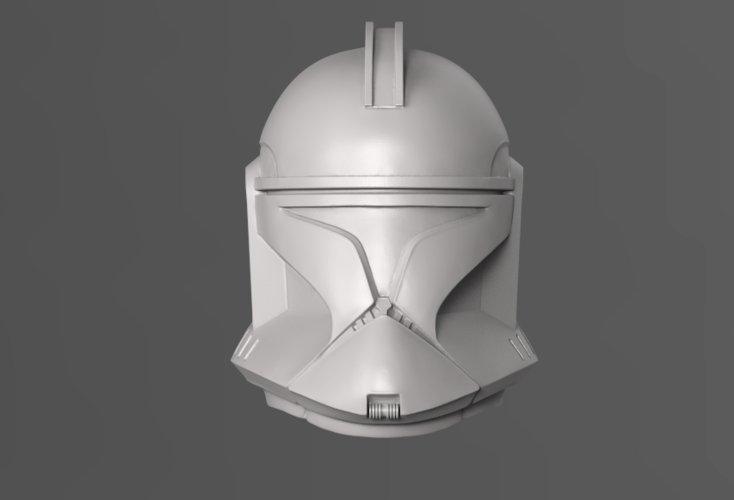 Galaxy  Trooper P1 Helmet Fan Art 3D Print 183055