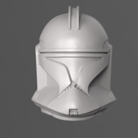 Small Galaxy  Trooper P1 Helmet Fan Art 3D Printing 183055