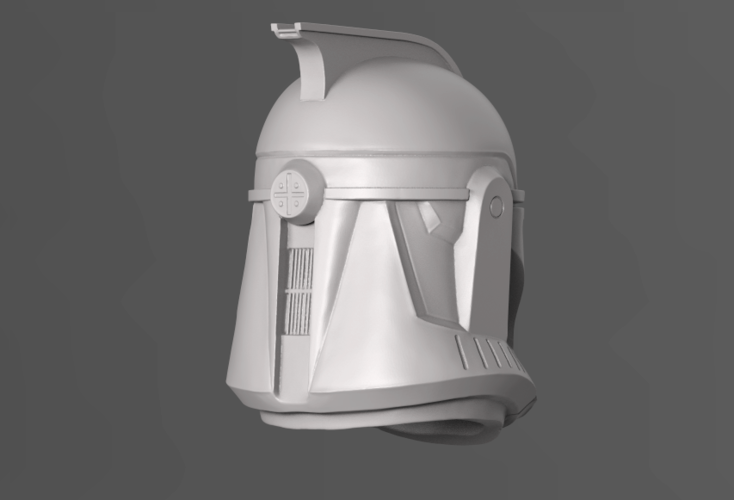 Galaxy  Trooper P1 Helmet Fan Art 3D Print 183057