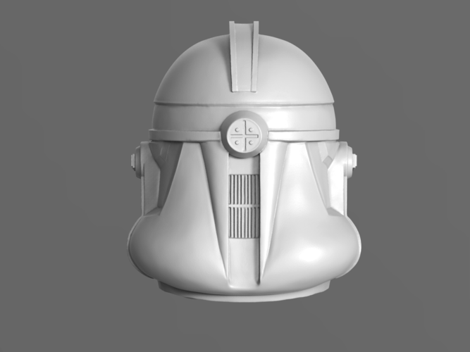 Galaxy  Trooper P2 Helmet Fan Art 3D Print 183061