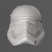 Small 1st Galaxy  Trooper Helmet Fan Art 3D Printing 183064