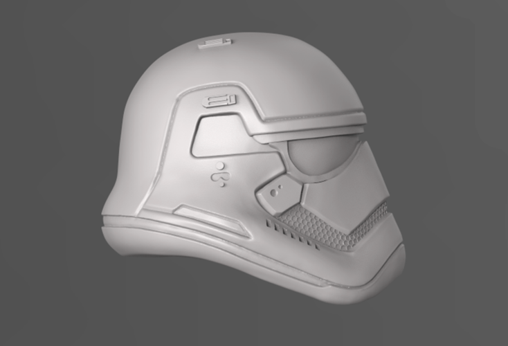 1st Galaxy  Trooper Helmet Fan Art 3D Print 183066