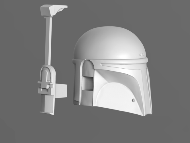 Galaxy Hunter Helmet Fan Art 3D Print 183072