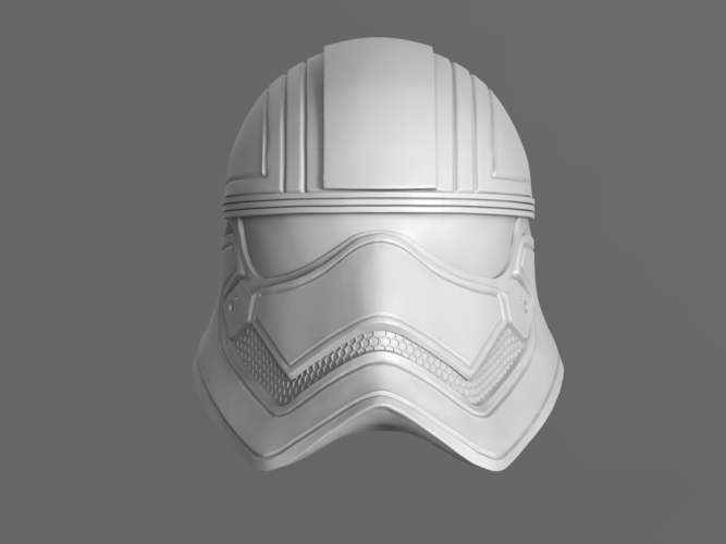 Captain Galaxy Helmet Fan Art 3D Print 183077