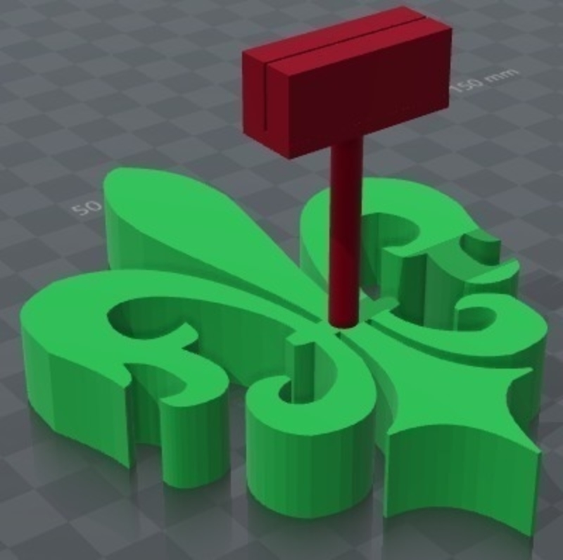 Portafotos de Flor de Lis