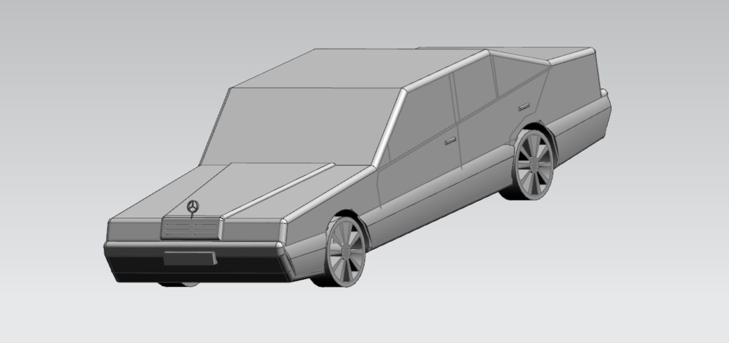 Mercedes-Benz (W140) S-CLASS (FIRST CLASS MODELS) 3D Print 183237