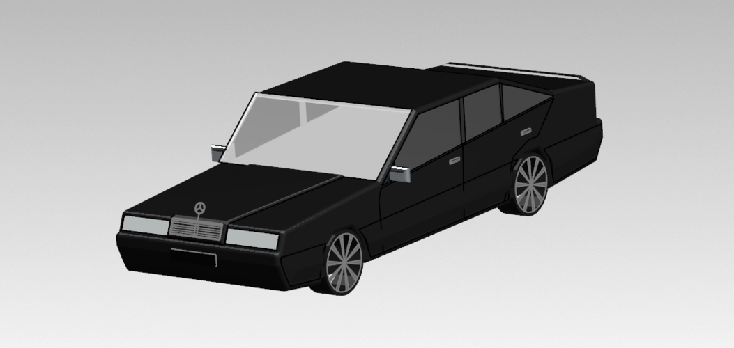 Mercedes-Benz (W140) S-CLASS (FIRST CLASS MODELS) 3D Print 183240
