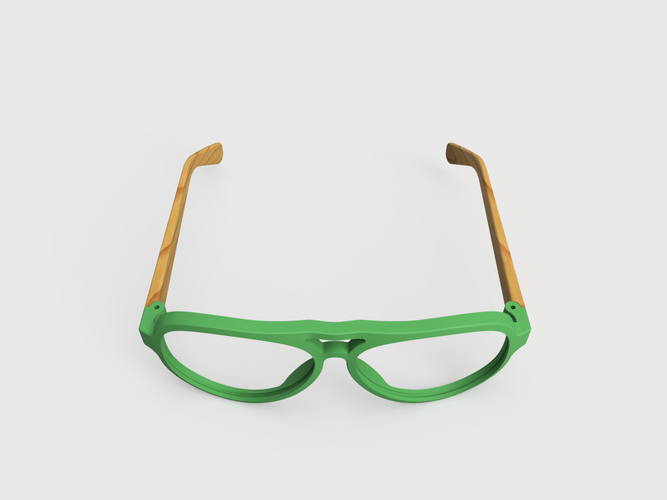 Aviator Sunglasses 3D Print 183244